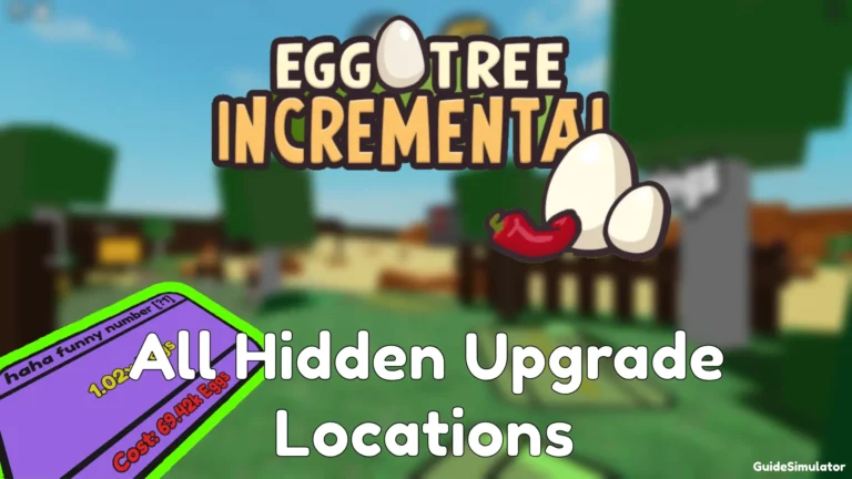 egg tree incremental all secret upgrades