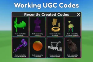 UGC limited codes roblox game