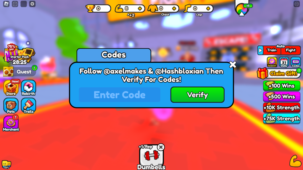 strength simulator codes not expired