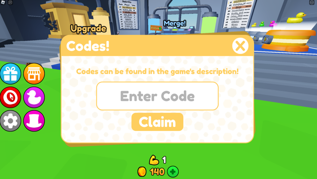 Quack Codes Roblox