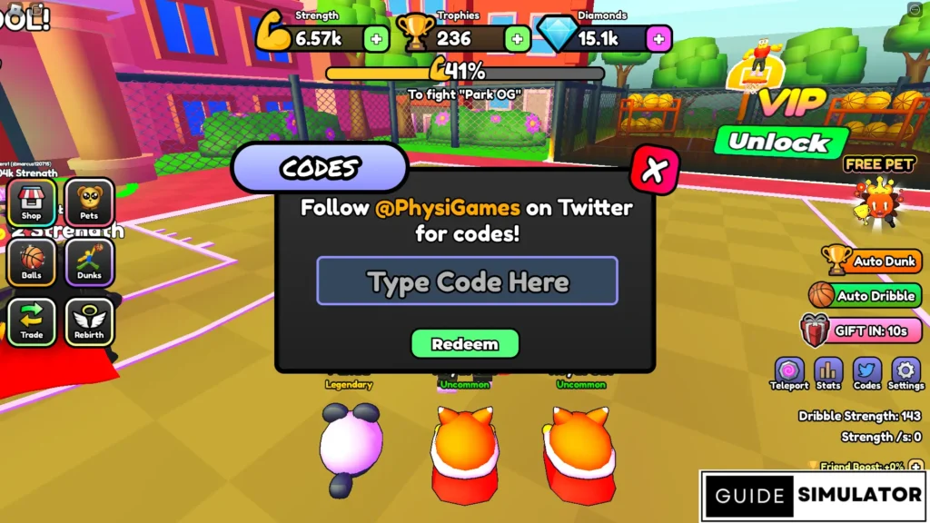 dunk battles codes