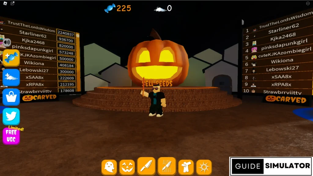 Pumpkin Carving Simulator Codes 2024