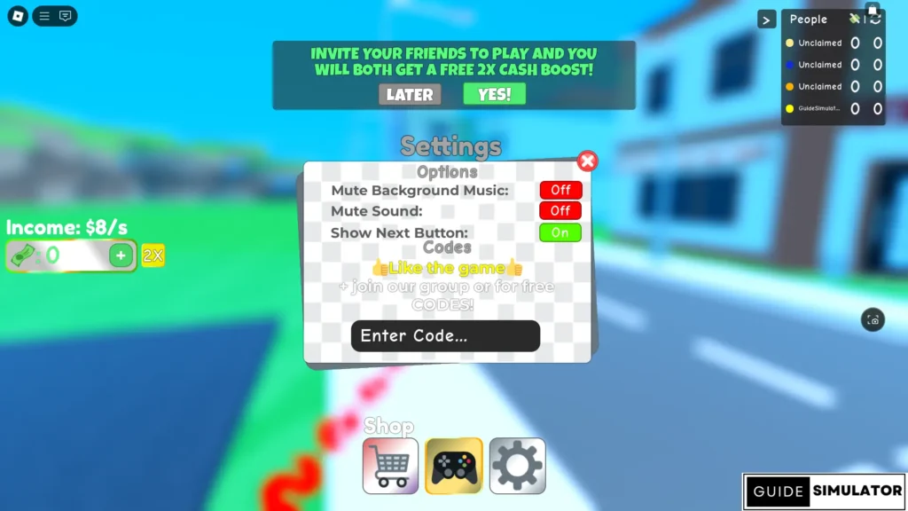 taxi company tycoon codes