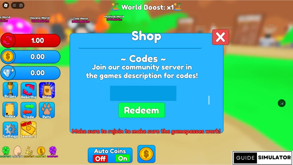 Roblox champion tappers codes